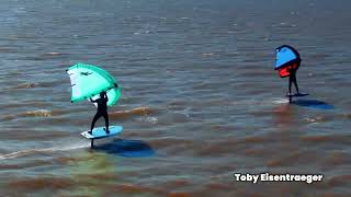 Epic Wingfoiling on Saint Simons Island [upl. by Theodoric]