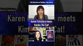 Karen Fukuhara Meets Kimiko The Cat TheBoys KarenFukuhara CatShorts [upl. by Norak471]