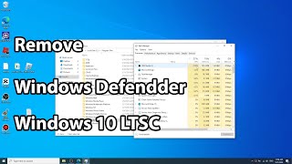 How Remove Windows Defender Windows 10 LTSC [upl. by Shererd]