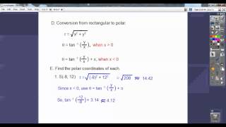 Change Polar to Rectangular and Rect to Polar  Section 93 [upl. by Rodgers]