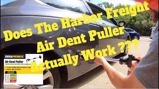 Harbor Freight Air Dent Puller Does It Actually Work 2008 Honda Accord [upl. by Busby]