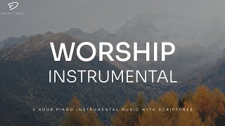 Worship Instrumental Prayer amp Meditation Music  Christian Piano With Scriptures [upl. by Icul]