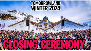 Tomorrowland Winter 2024  Closing Ceremony  Tomorrowlandwinter Tomorrowland Tomorrowland2024 [upl. by Yanat]