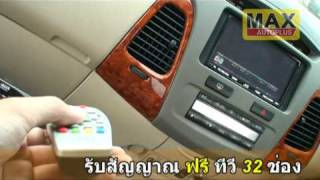 Toyota INNOVA with SELFSAT SatelliteTV and JVC KWAVX810 [upl. by Menzies]