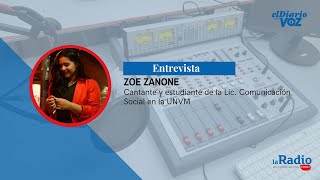 ENTREVISTA A ZOE ZANONE  EL DIARIO CON VOZ [upl. by Oakman409]