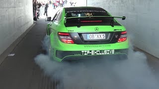 Supercars Leaving Carmeet Chiron CCXR CRAZY Skylines Widebody RS6 M6 E60 BURNOUT etc [upl. by Wolfy877]