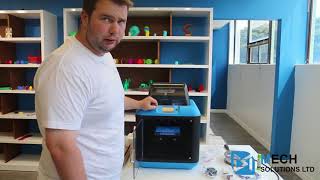 FlashForge Inventor 2  Unboxing and first Start Up [upl. by Schnapp161]