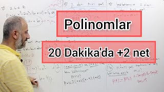 20 Dakikada Polinomlar  2 Net öğrenmegarantili [upl. by Coppinger]