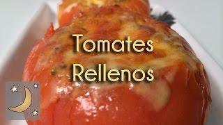 Como hacer Tomates Rellenos con Carne Molida  Receta de Tomates Asados Rellenos [upl. by Leile]