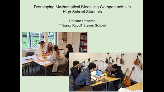 Developing Mathematical Modelling Competencies in High School Students [upl. by Dyche]