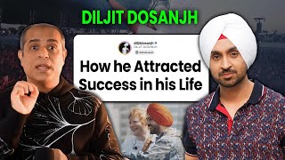 Diljit Dosanjh Case Study to Success  Law of Attraction  Mitesh Khatri [upl. by Lenehc]