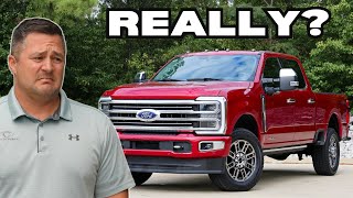 EVERYTHING Ford changed on the new 2025 Super Duty [upl. by Rollecnahc]