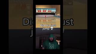 Blud jumped and knocked the pins over ​edit funny comedy caseohmemes caseoh bowling [upl. by Alleacim145]