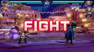 KOF ARENA GAMEPLAY 🕹️ ENK VS LUCKYGUY 3 FULL BATTLE🔥COMBOS TIPS amp TRICKS LAG FIX SOLVED viral [upl. by Bradlee]