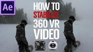 How To Stabilize 360  VR video shot by Nikon Keymission 360 Gear 360 with Mettle SkyBox Studio V2 [upl. by Essiralc]