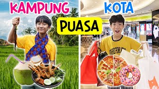 ANAK PUASA DESA VS KOTA  Drama Parodi Lucu  CnX Adventurers VS Superduper Ziyan [upl. by Carlyn942]