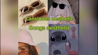 Canciones aestheticsongs aesthetic 🍓💅☺️ trini y un poco de todo [upl. by Eveneg710]