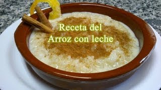 Cómo hacer arroz con leche  Receta fácil [upl. by Haskell]