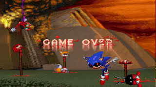 Game over for Sonics friends  Sonicexe clickteam remake [upl. by Ollecram630]