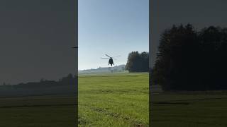 Simulated autorotation training germany airforce h145 helicopter [upl. by Kilk799]