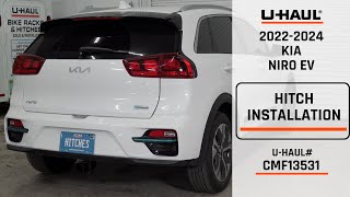 20222024 Kia Niro EV  UHaul Trailer Hitch Installation  CMF13531 [upl. by Asehr]