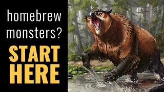 Why Owlbears are BEST for YOUR Monster Homebrew [upl. by Celin]