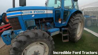 1981 Ford 8200 66 Litre 6Cyl Diesel Tractor 110 HP Newark 2024 [upl. by Euqinu]