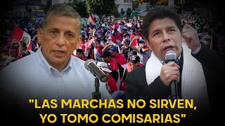 Antauro Humala sostiene explosiva con Carlos Orozco “Me dan risa las marchas” [upl. by Crowe]