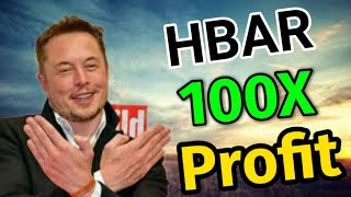 Hedera Hashgraph 100X Profit  HBAR Price Prediction Updates HBAR Today Update [upl. by Chellman]