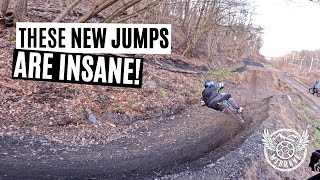 New Jumps at Bikepark “BeMine” Beringen  MTBRAVE [upl. by Desma]