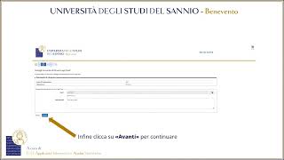 Università degli Studi del Sannio Benevento  Rinuncia agli studi 110822 [upl. by Dranyar]