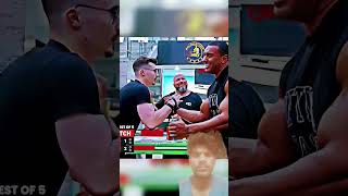 Akimbo69 vs Schoolboy🥶armwrestling akimbo schoolboy trendingshorts shorts [upl. by Amena]