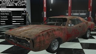 GTA 5  DLC Vehicle Customization  Imponte Beater Dukes 69 Charger and Review [upl. by Raffarty408]