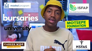 BURSARIES IN SA How To Get Funding For University 2024 [upl. by Ahsekyt]