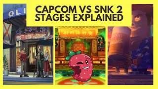 The Stages of Capcom vs SNK 2 [upl. by Naujud420]