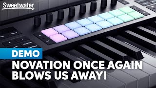 Novation Launchkey MK4 MIDI Controller Demo [upl. by Nnylyak617]