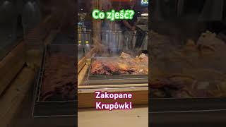 zakopane krupówki jedzenie food [upl. by Ennovyahs]