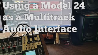 Using a TASCAM Model 24 as a Multitrack Audio Interface [upl. by Karub531]