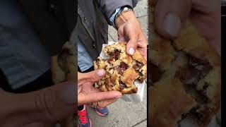 Levain Bakery Chocolate Chip Walnut Cookie in NYC [upl. by Uund]