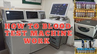 How to work Fully Automated Analyser for Human Blood test  SUGAR  LFT KFT  LIPID TEST MACHINE [upl. by Notneuq]