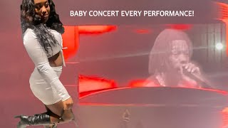 Lil baby Concert BLOG EVERY PERFORMANCE [upl. by Osnofedli]