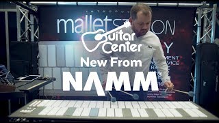 Pearl malletSTATION Adjustable Range Electronic Mallet Controller  New from NAMM 2018 [upl. by Talley]