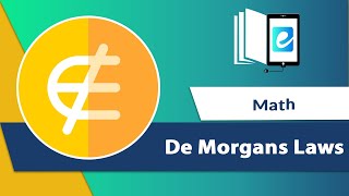 De Morgans Laws  Animated Math video  elearnK12 [upl. by Earazed]