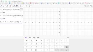 Statistik geogebra [upl. by Morna]