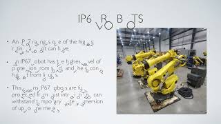 IP67 Rated Industrial Robots  Robots Done Right [upl. by Dlonyer]