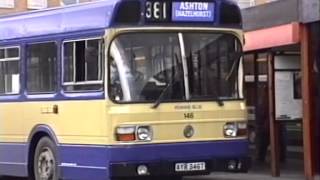 ASHTON BUSES JUNE 1991 [upl. by Larimor]