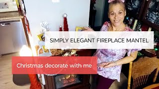 Fireplace Mantel Decor Ideas How to Style Your Mantel for Every Season vlogmas24 [upl. by Spanjian]