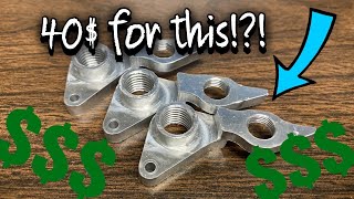 How To Make Your Own Derailleur Hanger [upl. by Airdnekal266]