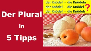 PLURAL  ALLE Tipps in EINEM Video Deutsch B1 [upl. by Netsirc631]