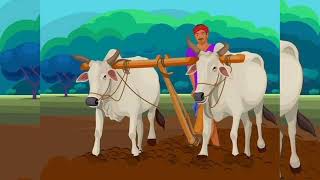 Gribe kisan cartoon video  funny cartoon  hindi cartoon [upl. by Gianna694]